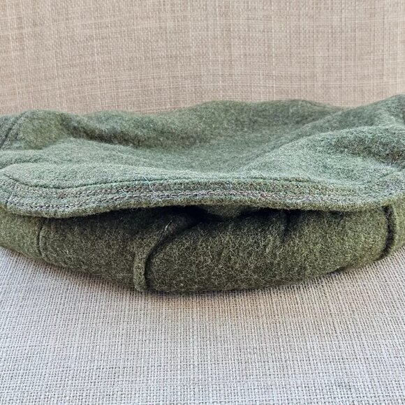 Chitral Hat Hanmade Green Wool Warm Round Men Hat Traditional Toppi Cap - Picture 10 of 11